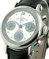 Automatic Chronograph  Steel on Strap with Silver Dial